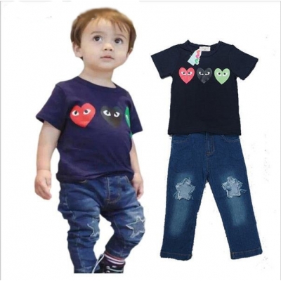 setelan kaos celana anak